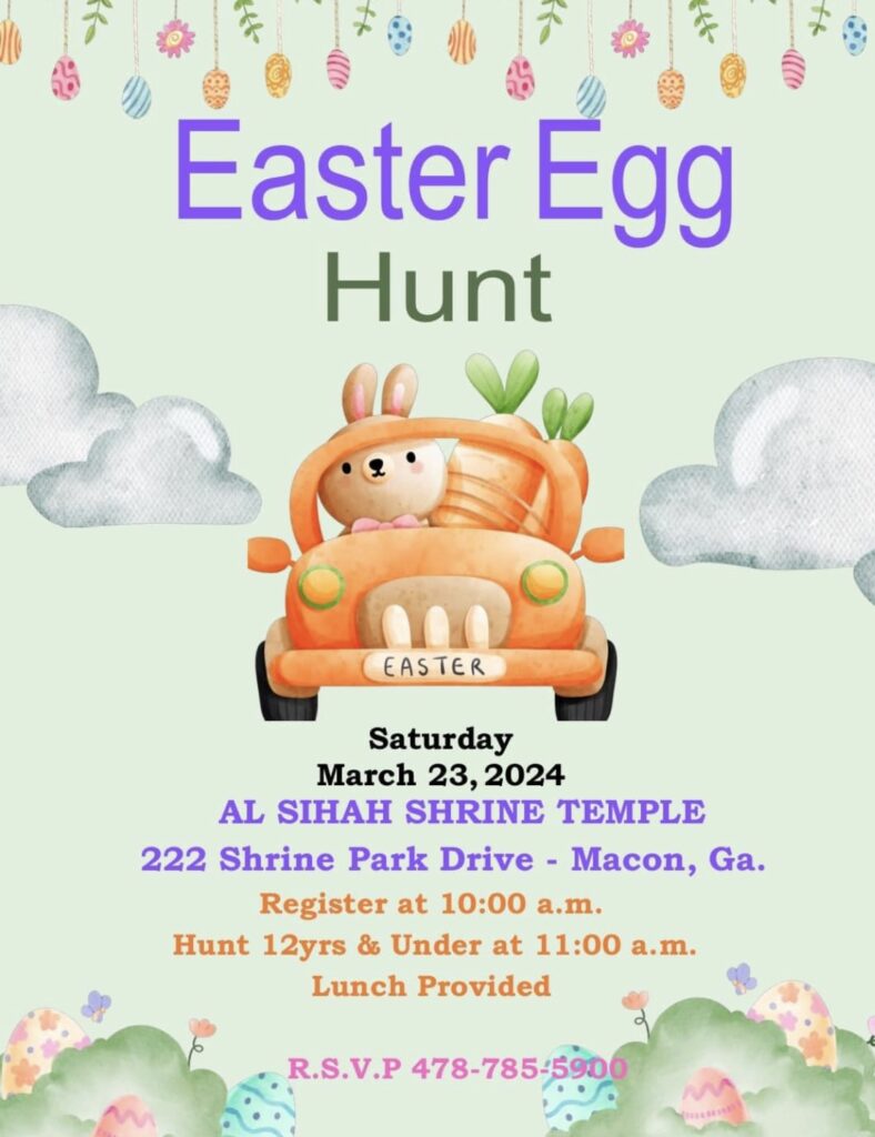 Event Calendar Al Sihah Shriners   2024 Easter Egg Hunt  788x1024 